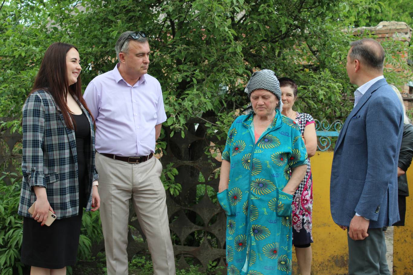 Олег Ляшко завітав до Колючої Любові Павлівни в Аджамку