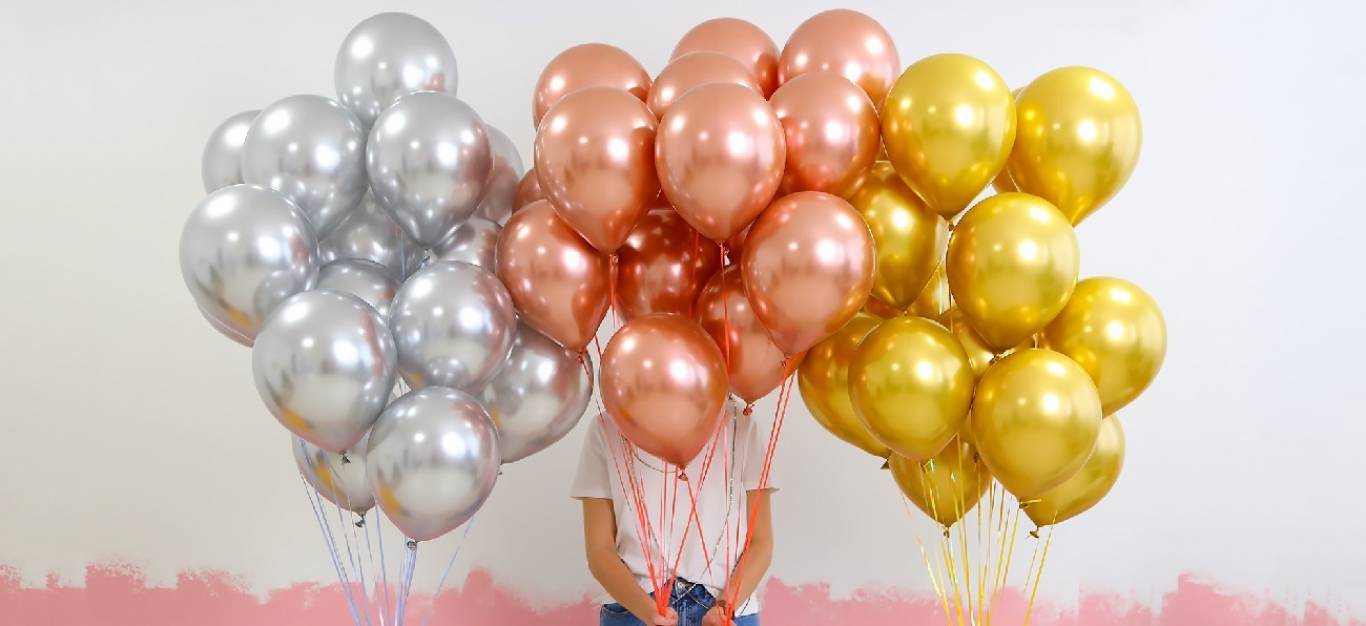 Кульки на день народження — атмосфера свята в кожній деталі