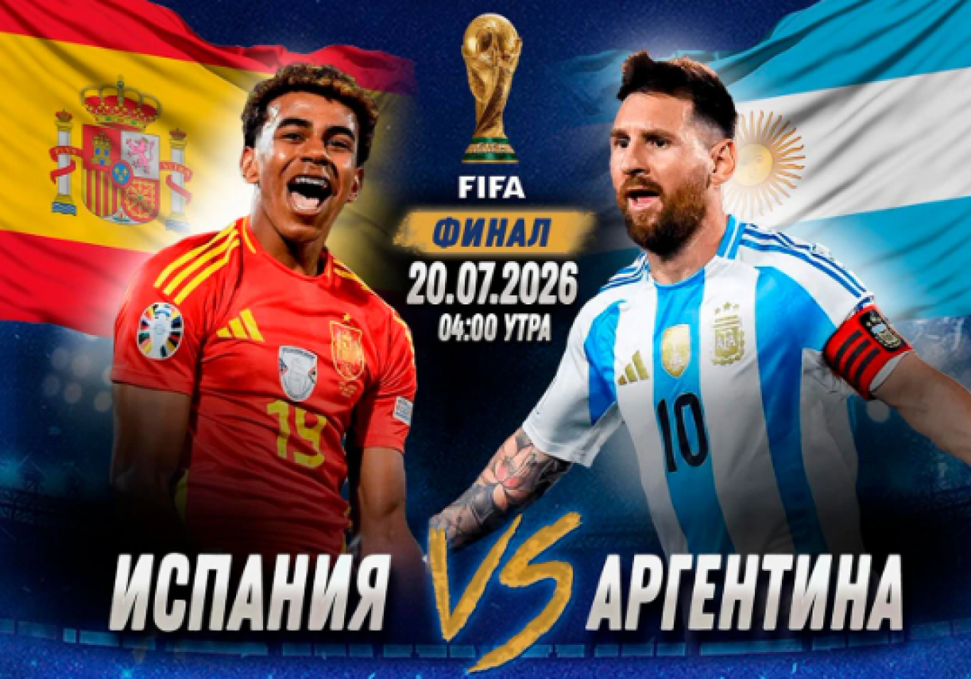 Іспанія – Аргентина: українські аналітики віддали перевагу Фурії. Хто здобуде золото мундіалю 19 липня?