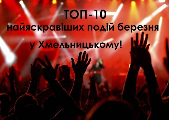 ТОП-10 найяскравіших подій березня