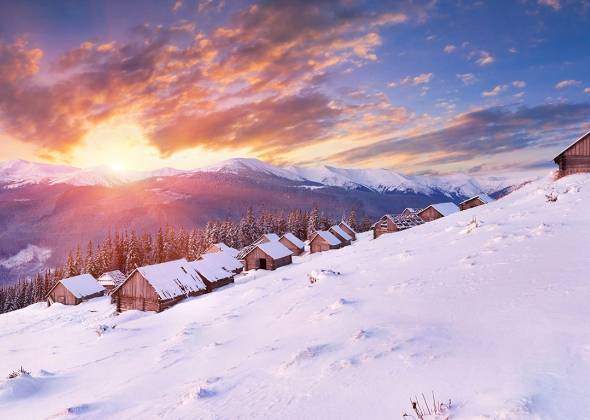 Дешеві зимові курорти Карпат, які вразять вас своєю красою