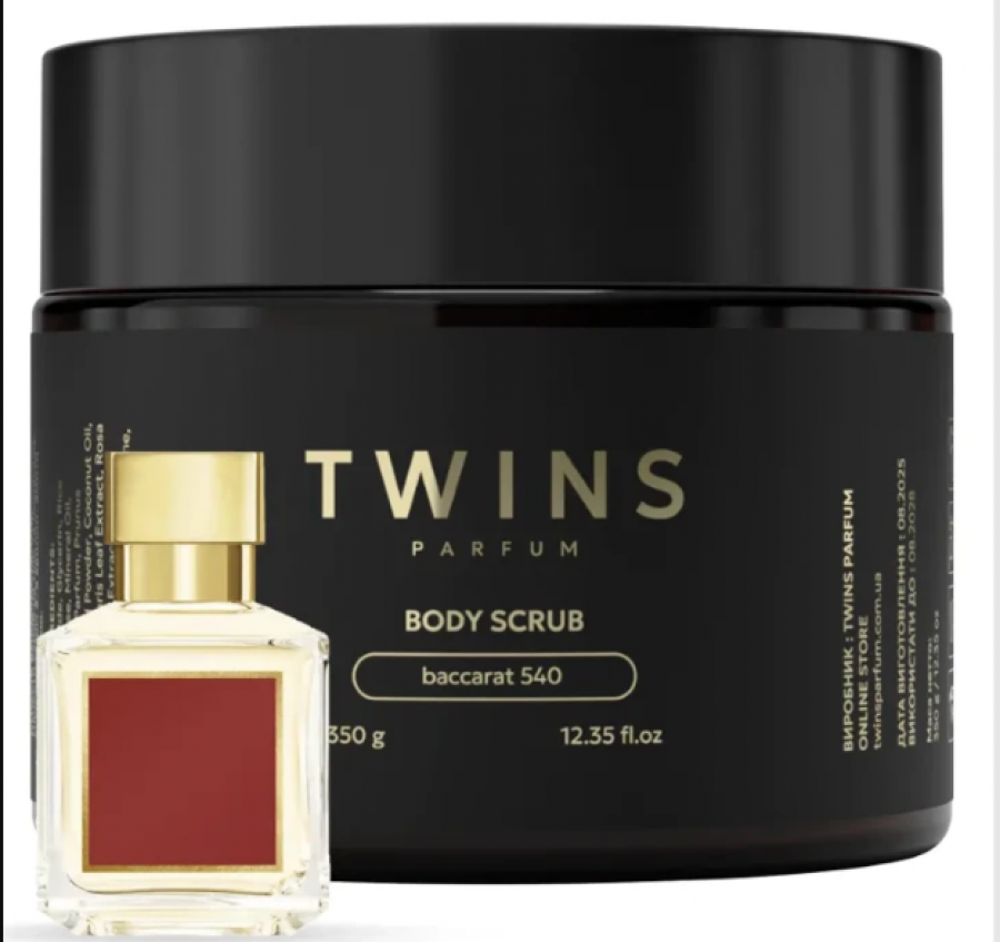 TWINS PARFUM розширює асортимент догляду за тілом: у каталозі з’явилися нові скраби