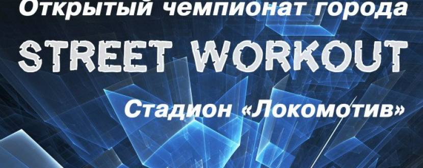 Відкритий чемпіонат міста STREET WORKOUT