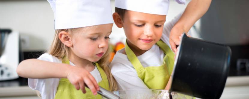 Кулинарный мастер-класс для детей в ресторане Slivki Общества
