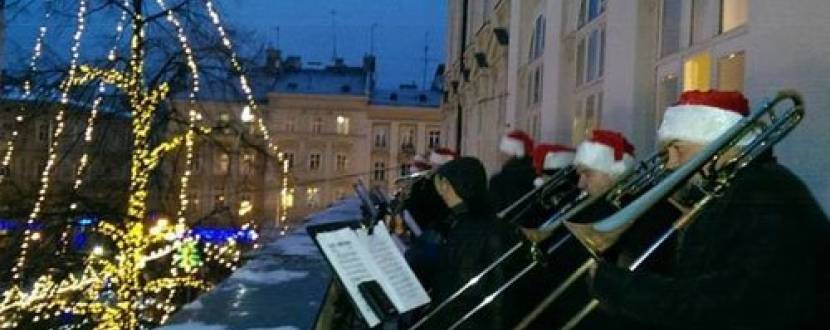 Джазовий концерт на балконі львівської Ратуші