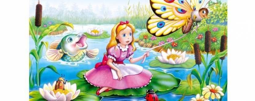Казка для дітей «Дюймовочка та метелик»
