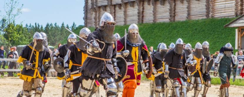 Зустріч лицарів та аристократів середньовічної Європи