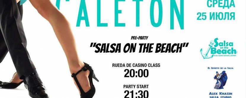 Pre-party Salsa on the beach | Caleton