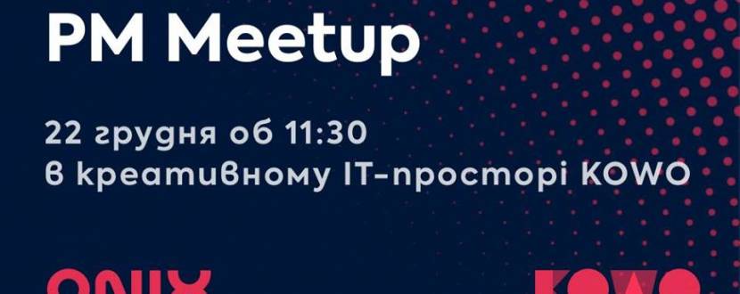 Project Manager  Meetup
