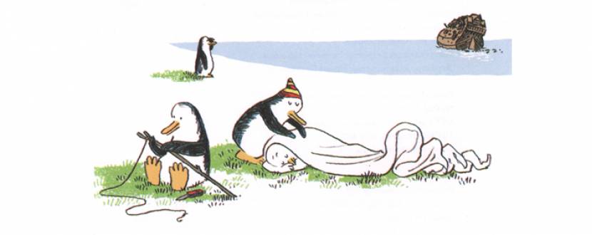 Спектакль «Три пингвина и голубка»