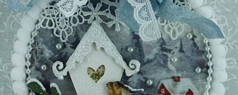 Майстер-клас Декор дерев'яної підвіски