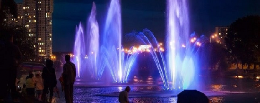 Відкриття київських фонтанів на День міста
