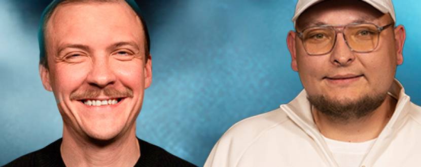 Вечір імпровізації та стендапу Паші Пінчука і Андрія Бережка