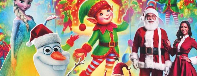Цирк "Вогні Києва" з програмою "Ельфи рятують Різдво" у Хмельницькому