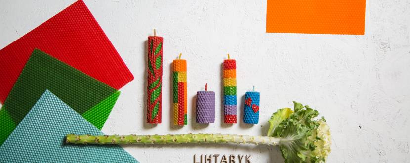 Майстер-клас з виготовлення медових свічок з вощини