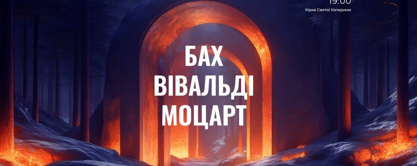 БАХ, ВІВАЛЬДІ, МОЦАРТ при свічках