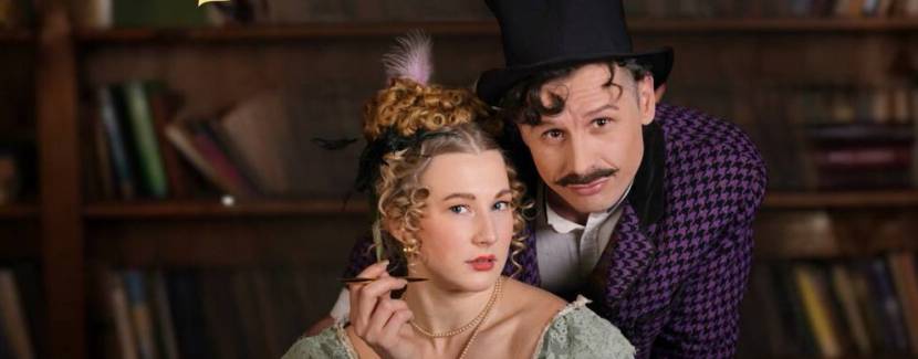 За двома зайцями - Вистава