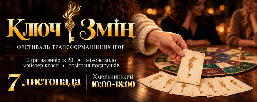 Фестиваль трансформаційних ігор "КЛЮЧ ЗМІН"