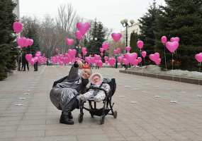 Кропивницький – місто закоханих! Поле рожевих сердець