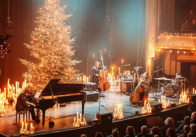 Різдвяний джаз при свічках