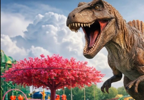 Сімейний відпочинок у Парку Динозаврів у Вінниці