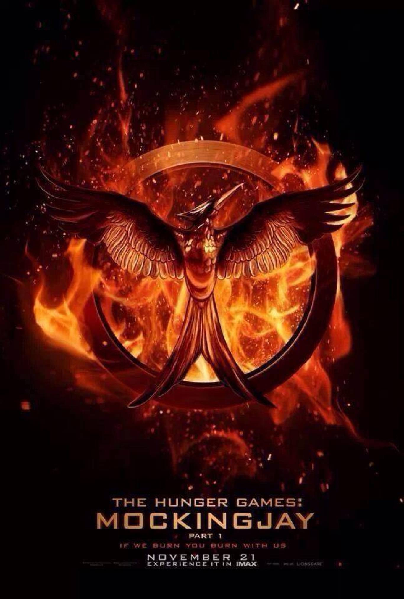 The Hunger games: Mockingjay — Part 1 2014 Постер