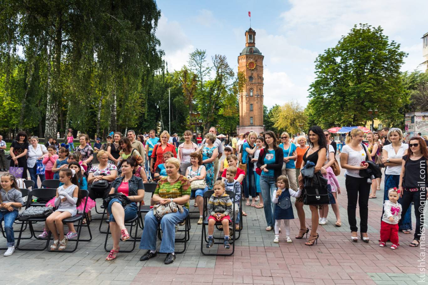 Вінницький кінодворик просто неба з українськими стрічками
