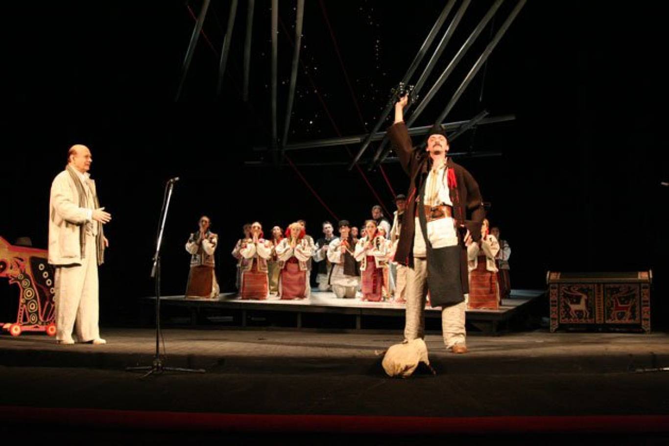 Небилиці про Івана, знайдені в мальованій скрині з написами - Вистава