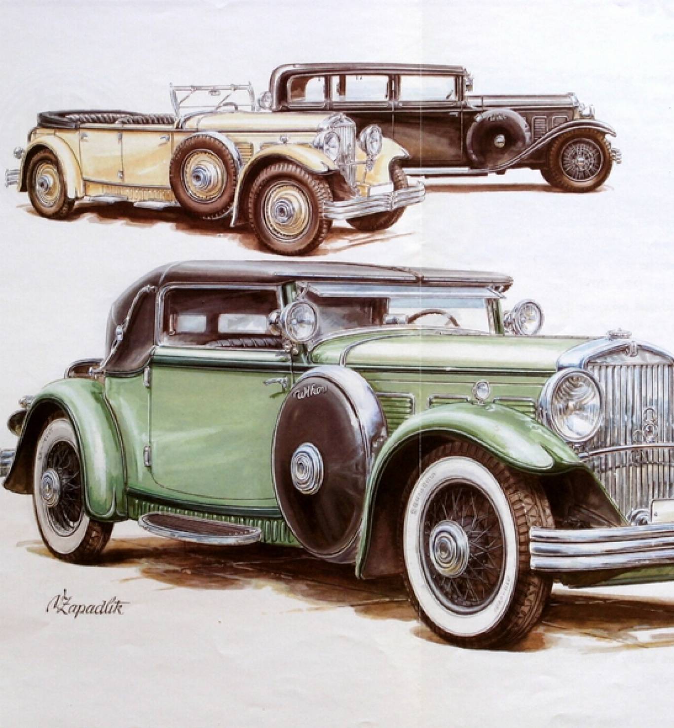 Рисунки разных годов. Вацлав Западлик художник автомобилей. Ретро-авто. Вацлава Западлика. Вацлав Западлик рисунки автомобилей. Картины авто ретро Вацлава западника.