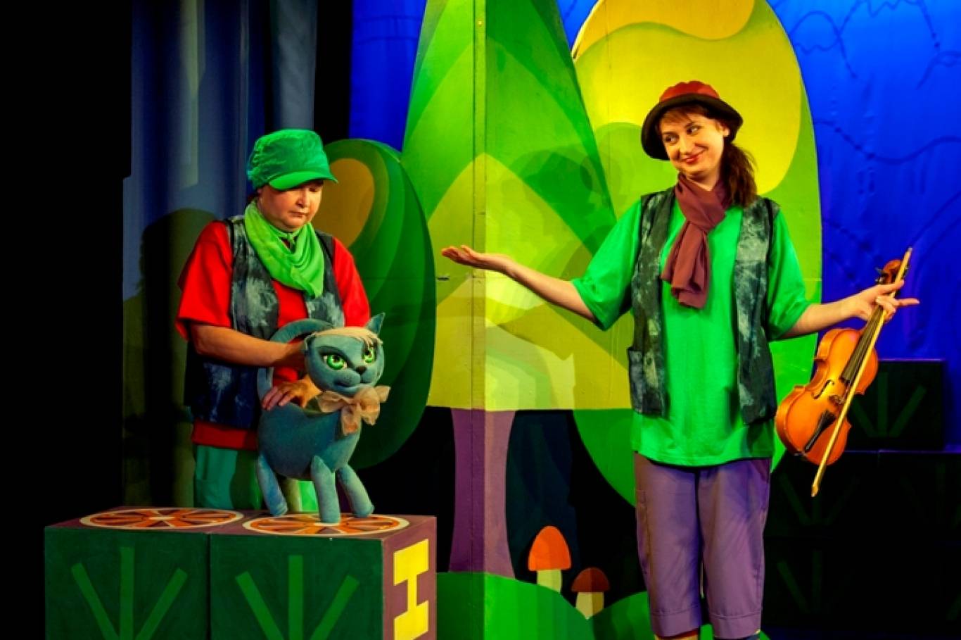 Дитяча вистава-гра «Весела подорож»