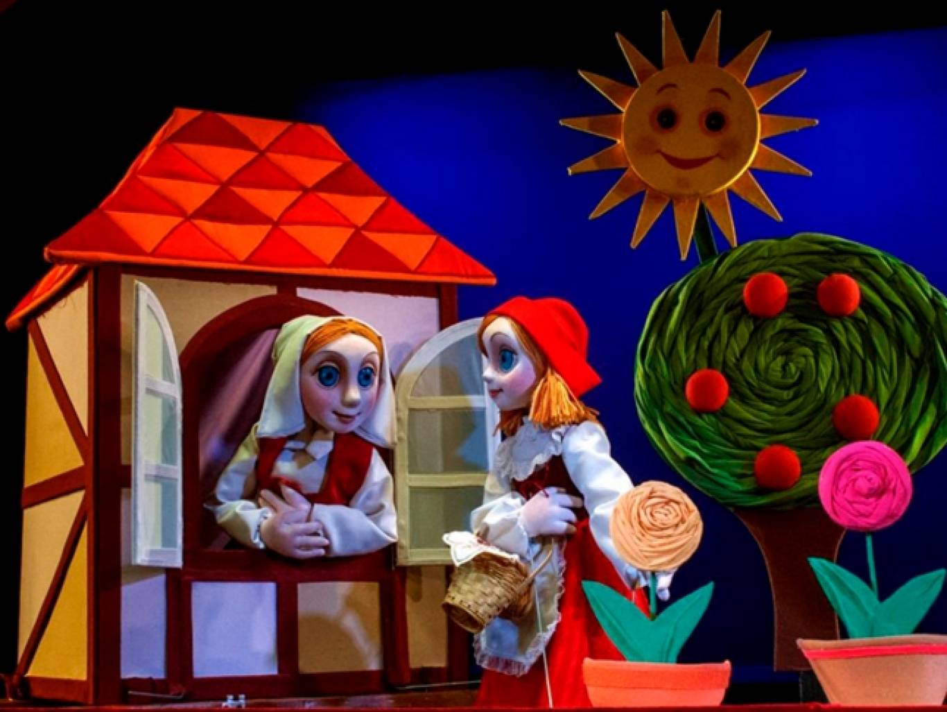 Ще раз про Червону шапочку - дитяча вистава