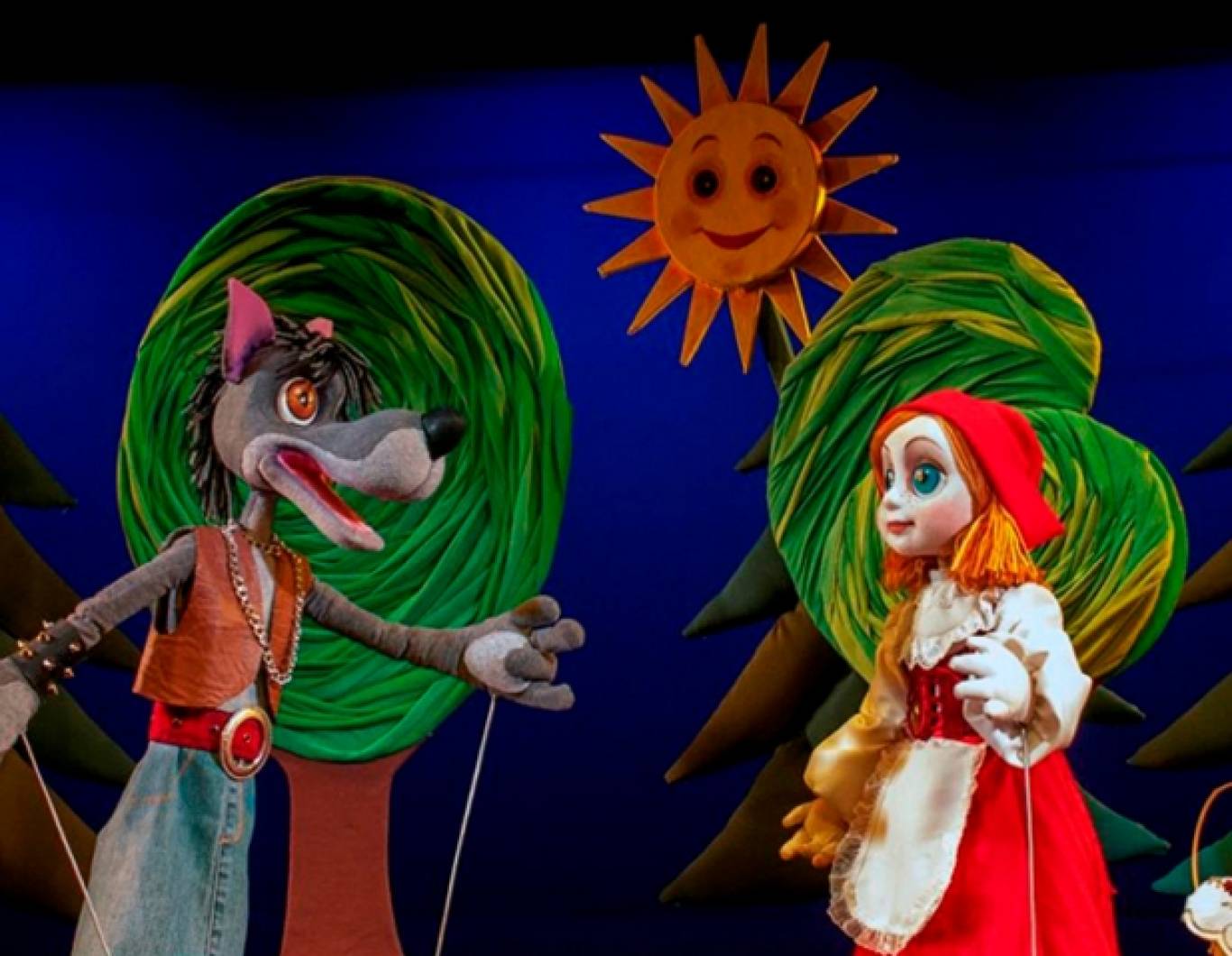 Ще раз про Червону шапочку - дитяча вистава