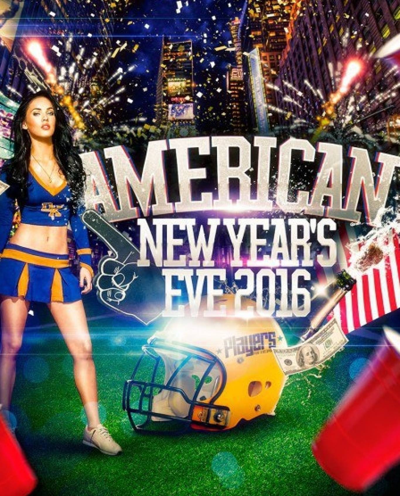 Новорічна AMERICAN PARTY 2016