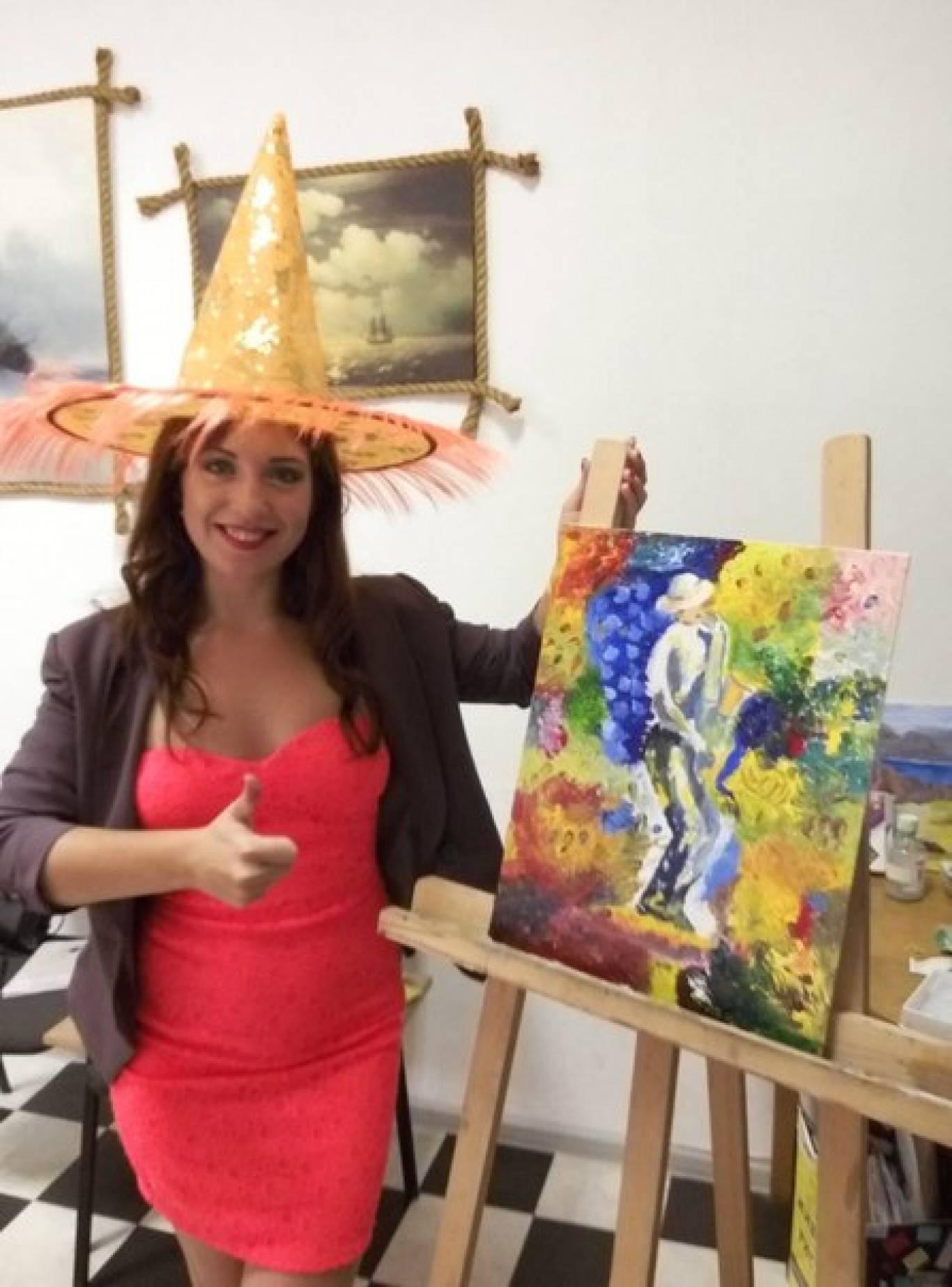 Живопис для закоханих в Арт-студії "Карандаш"