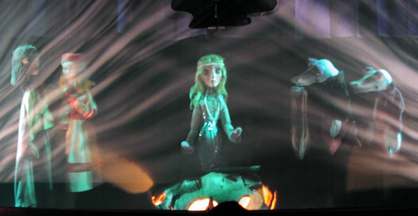 Вистава за мордовською казкою «Пригоди мисливця Дамая»