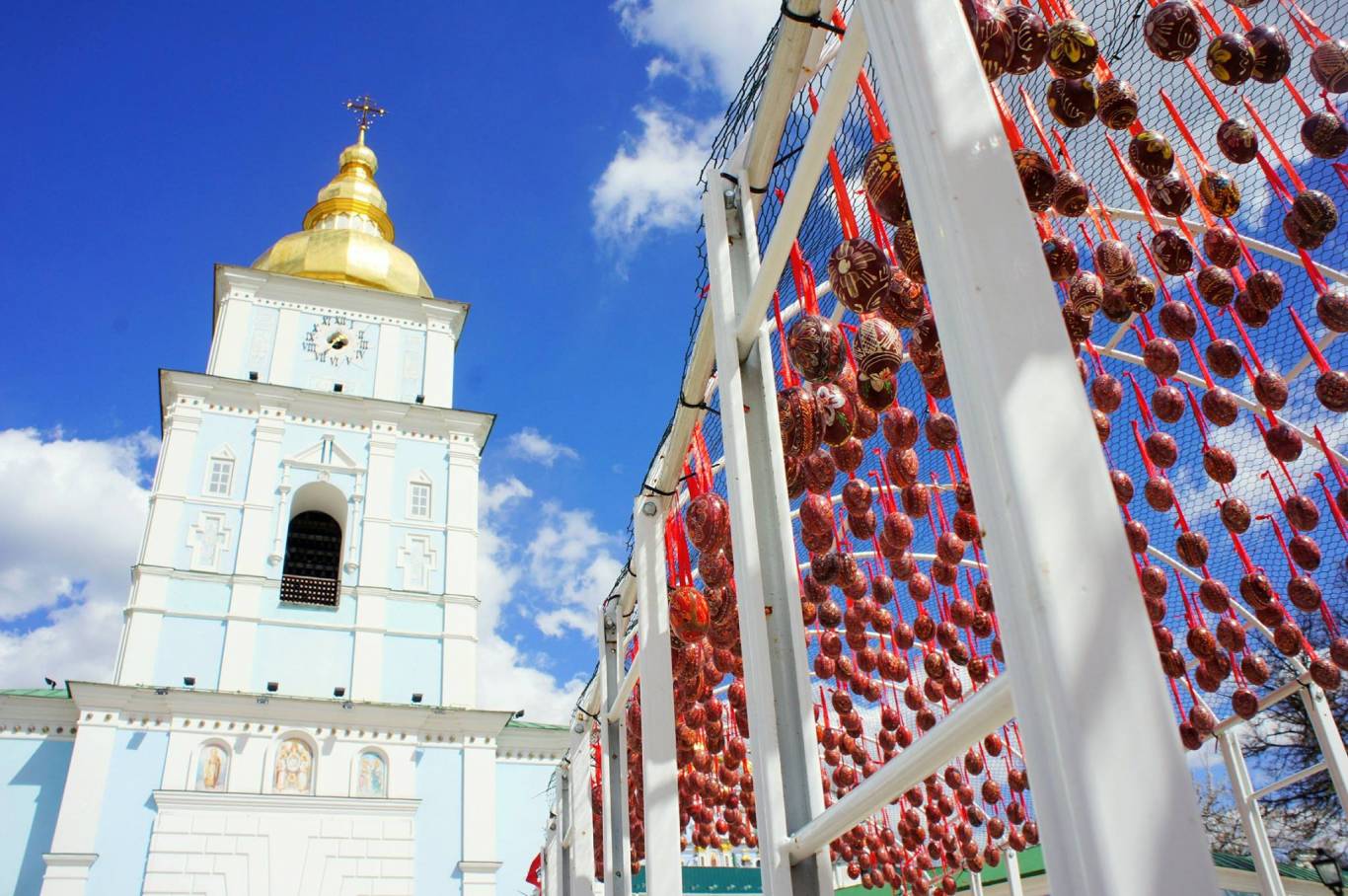 Фестиваль писанок на Софійській площі