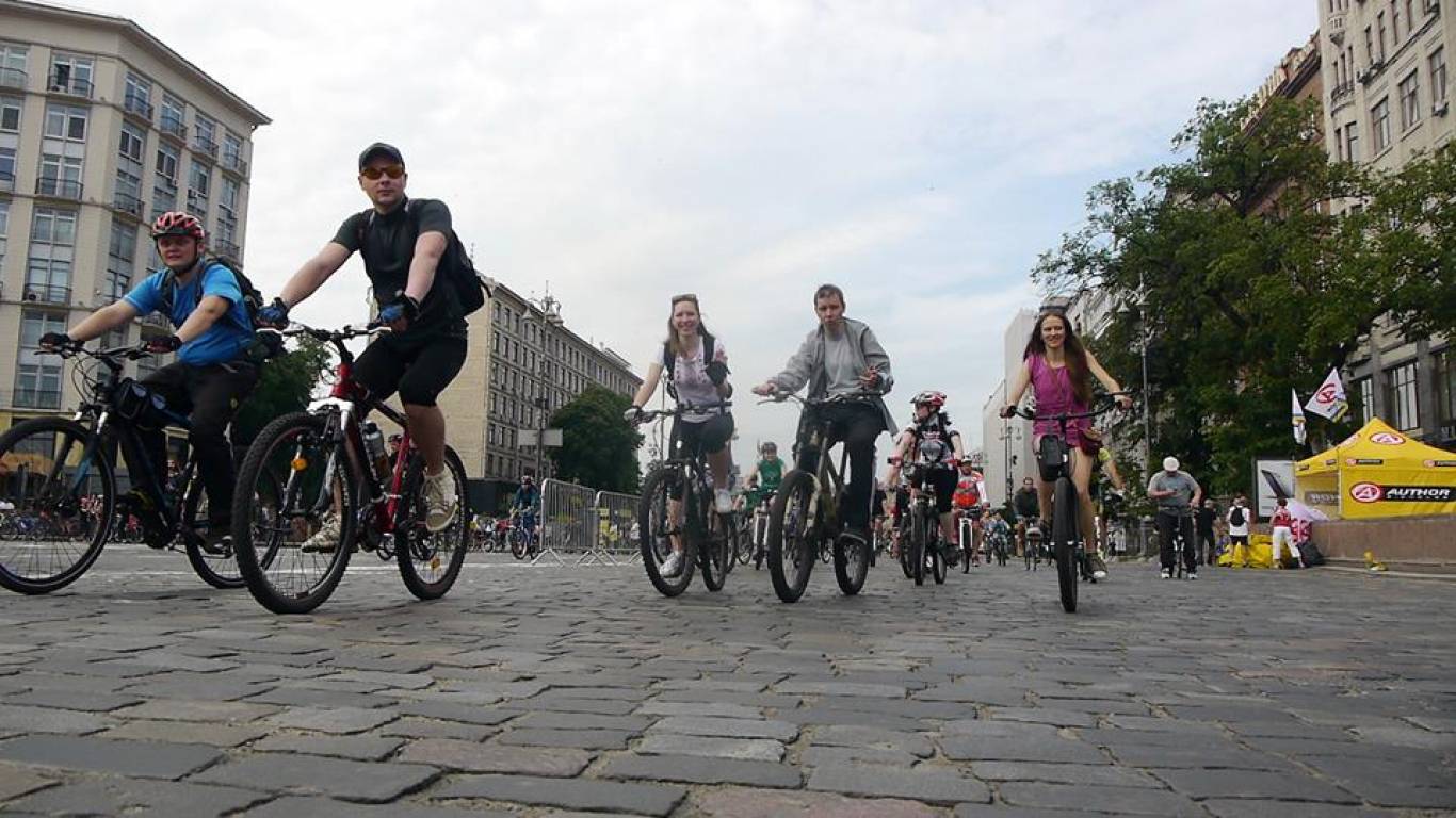 Всеукраїнський велодень в Києві 2021