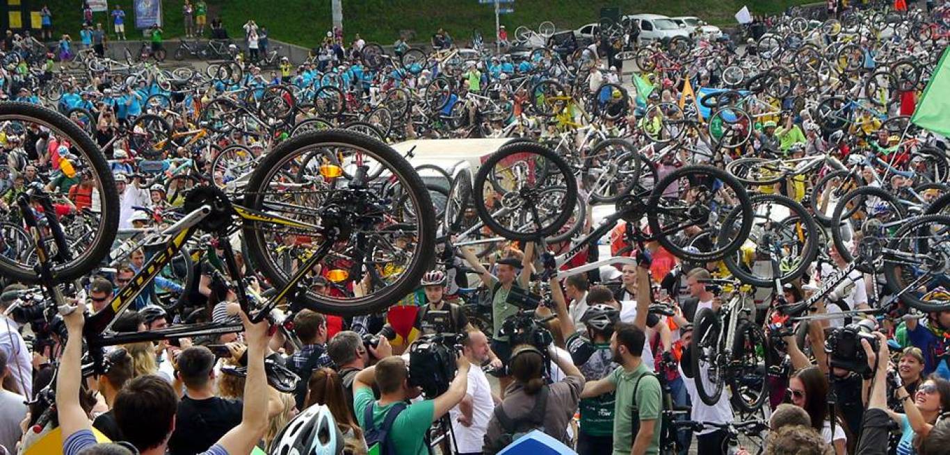 Всеукраїнський велодень в Києві 2021