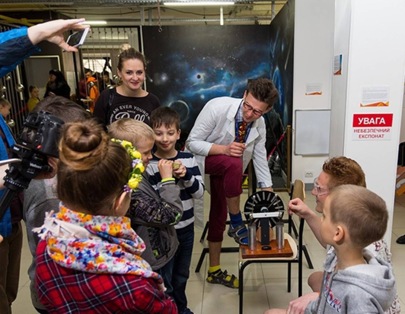 Корисне дозвілля у Музеї науки у Вінниці