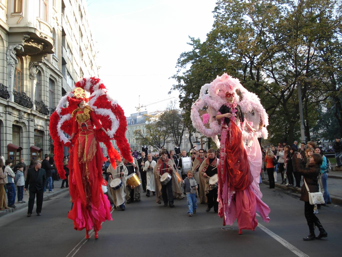 Вуличний фестиваль "Золотий лев на вулиці - 2017"