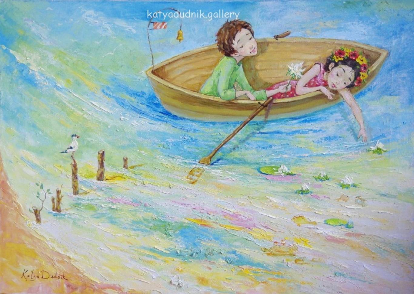 Выставка живописи Кати Дудник