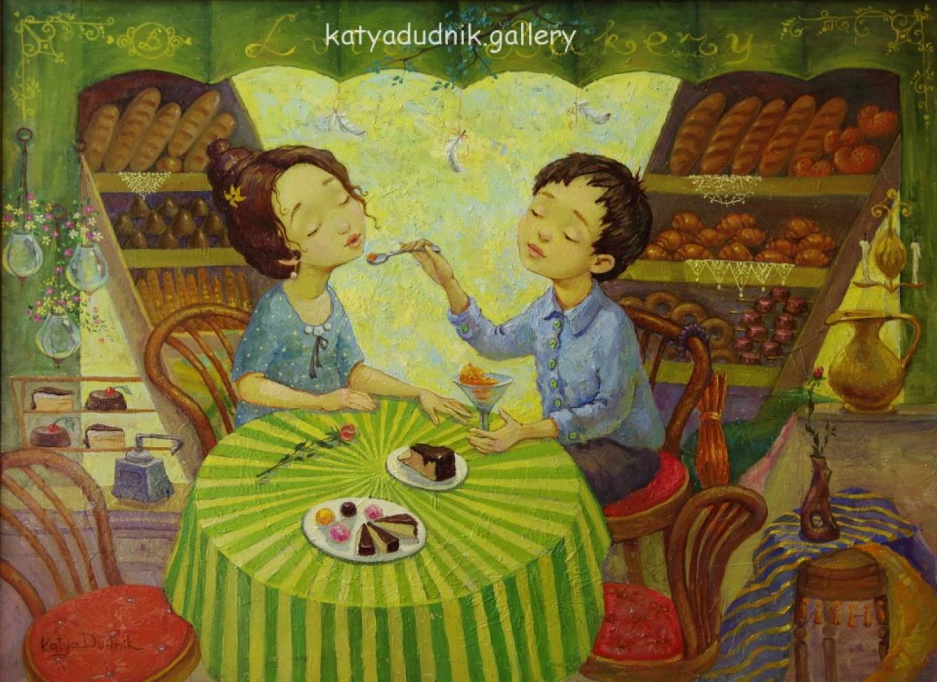 Выставка живописи Кати Дудник