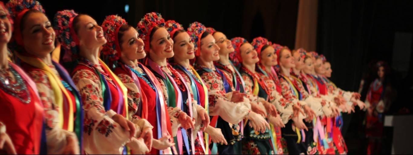 Концерт ансамбля танца им. Павла Вирского