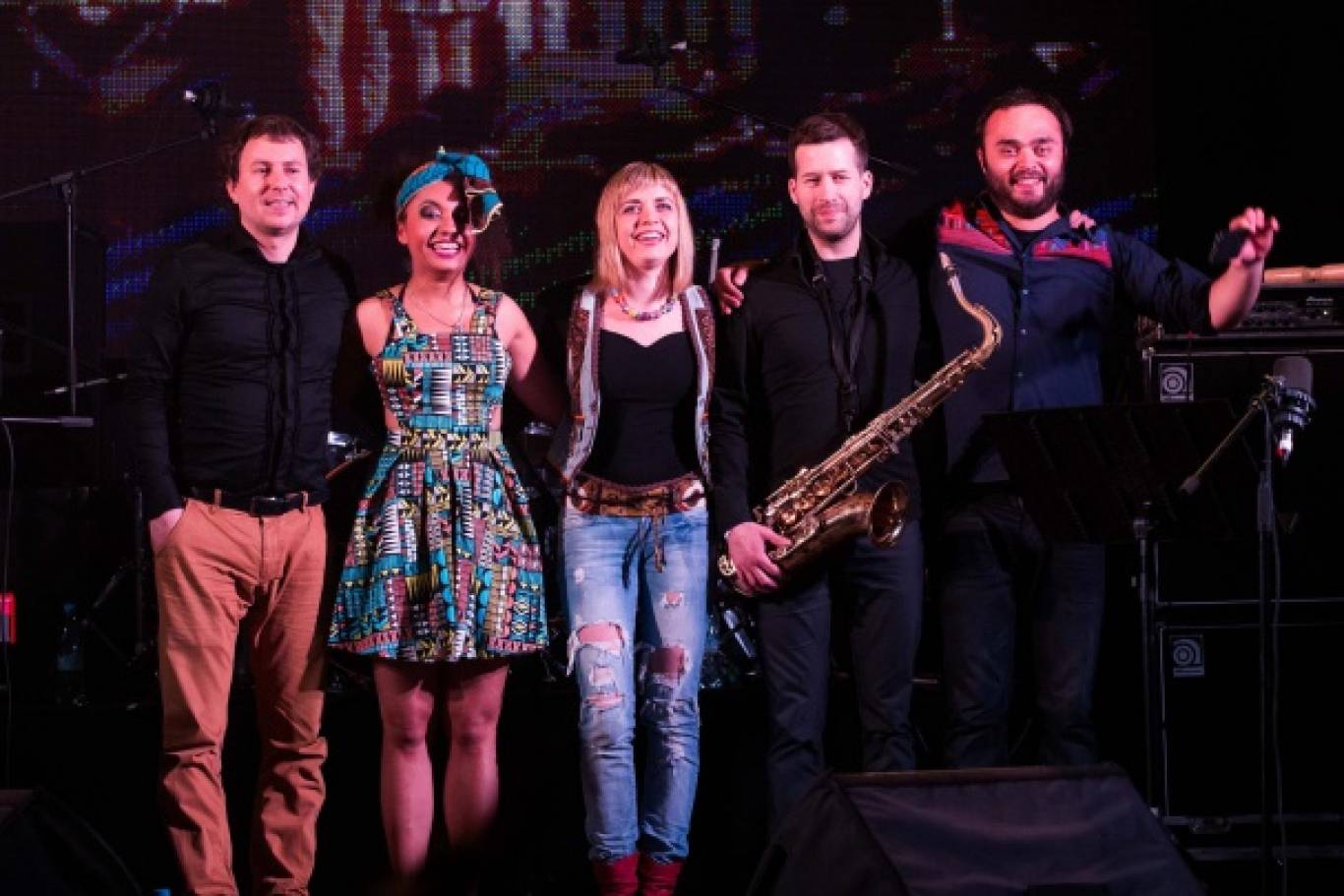 Концерт "Наш джаз" гурту SHOKOLAD (Львів) ТА BRIA BLESSING (USA)