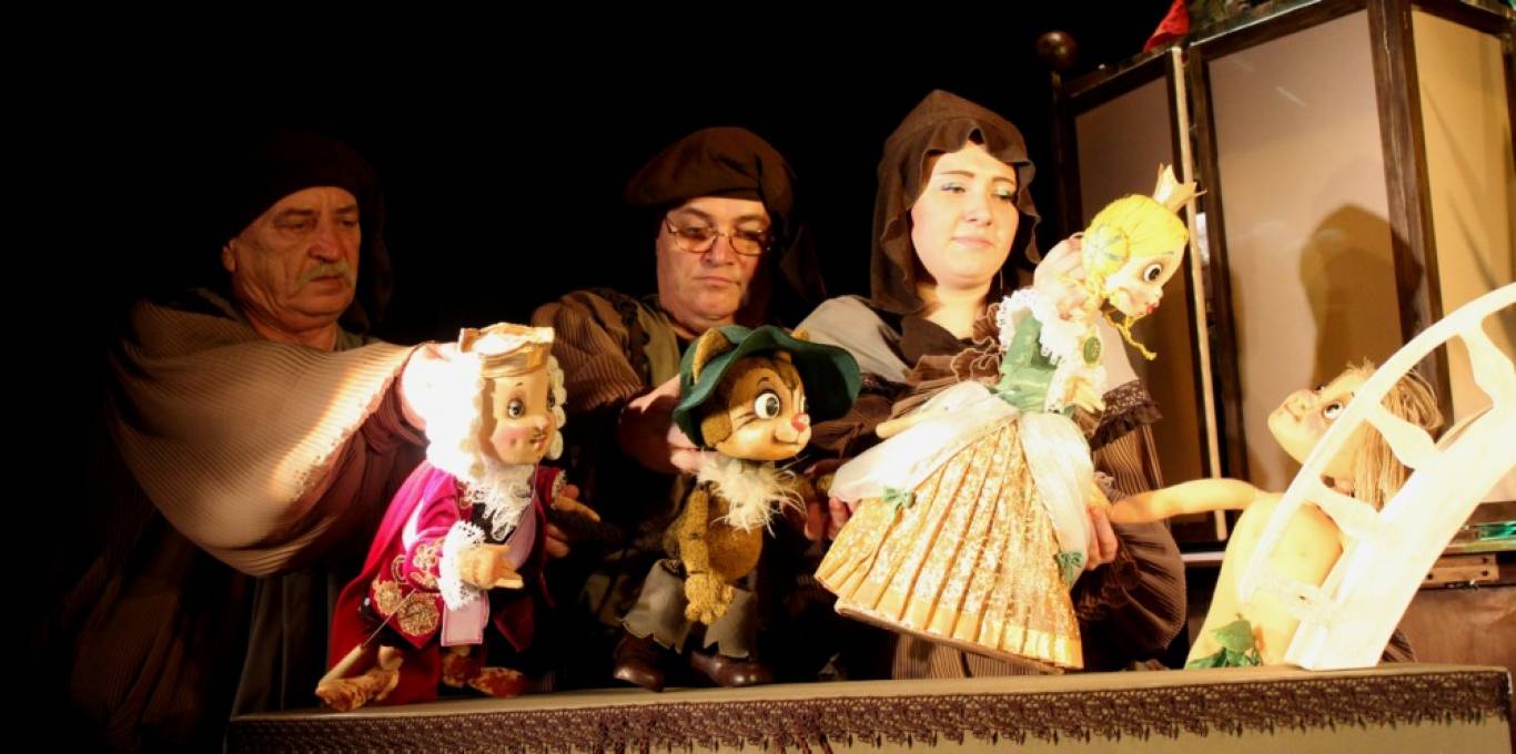 Вистава Кіт у чоботях (Хмельницький театр ляльок)