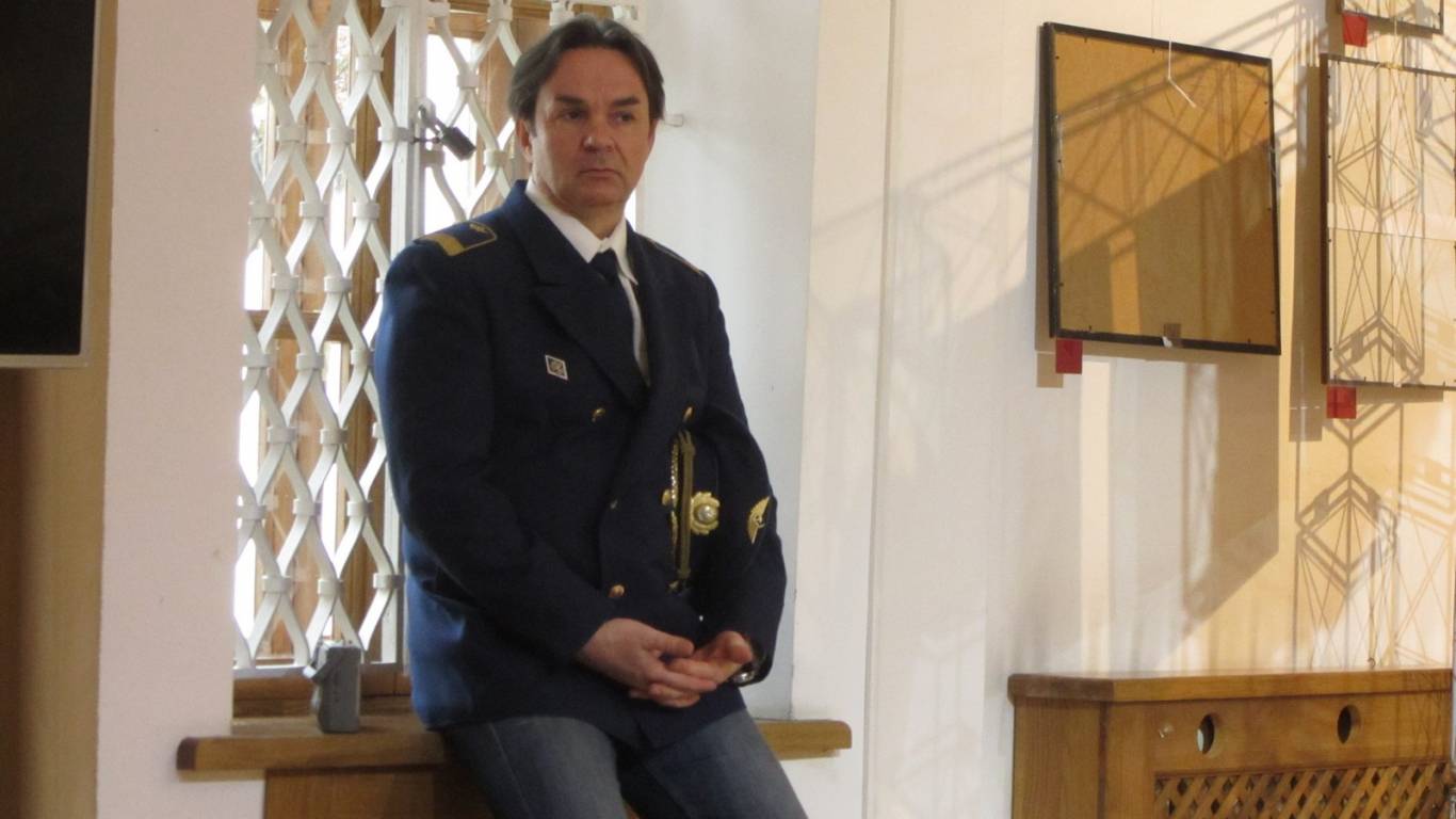 Моновистава у виконанні Олексія Кругликова "Білий птах. Не відлітай"