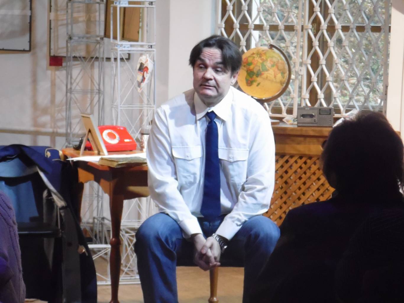 Моновистава у виконанні Олексія Кругликова "Білий птах. Не відлітай"