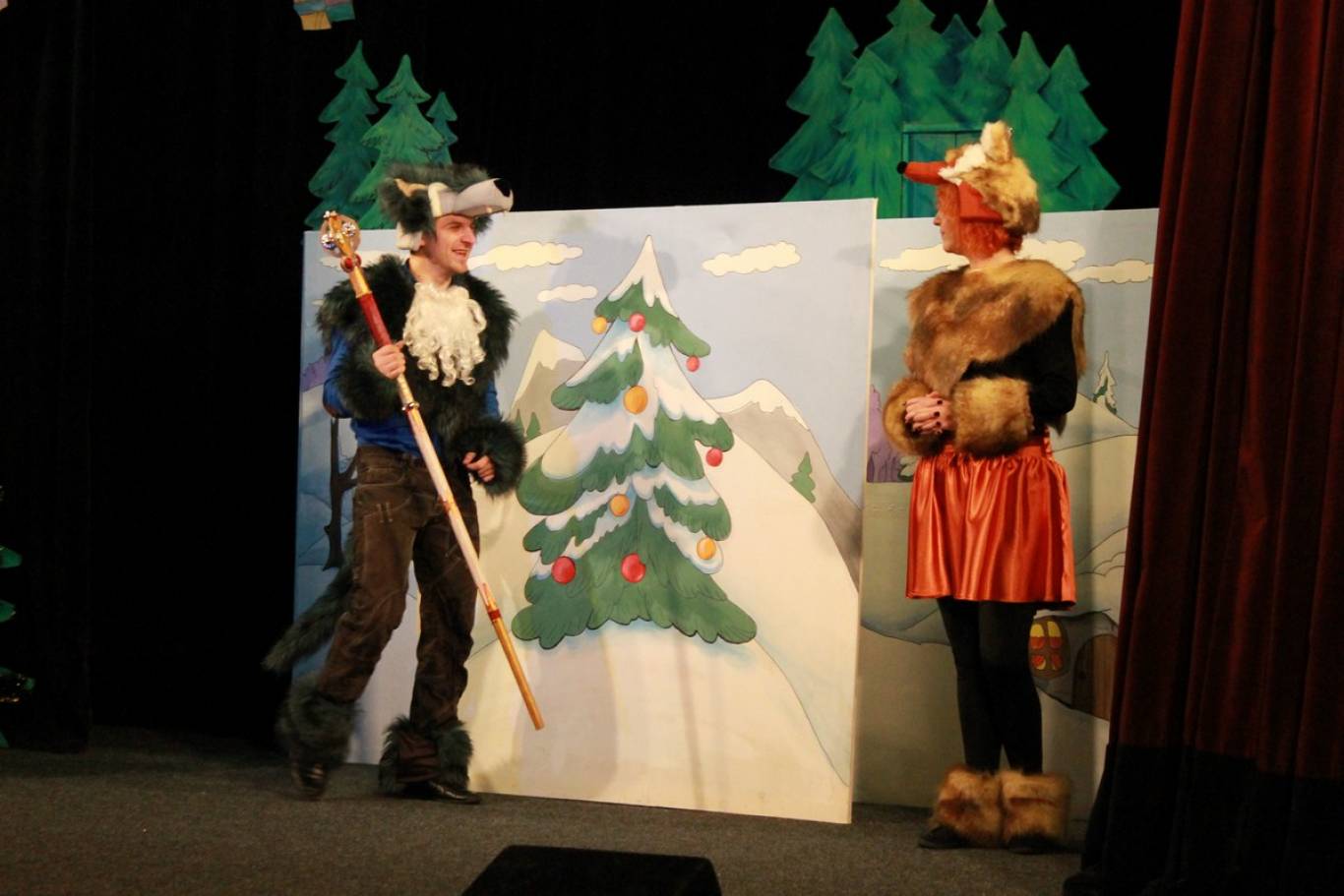 Репертуар лялькового театру на січень 2018 року