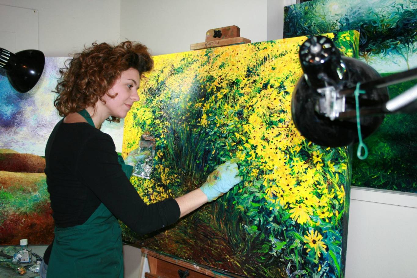 Напиши картину пальчиками