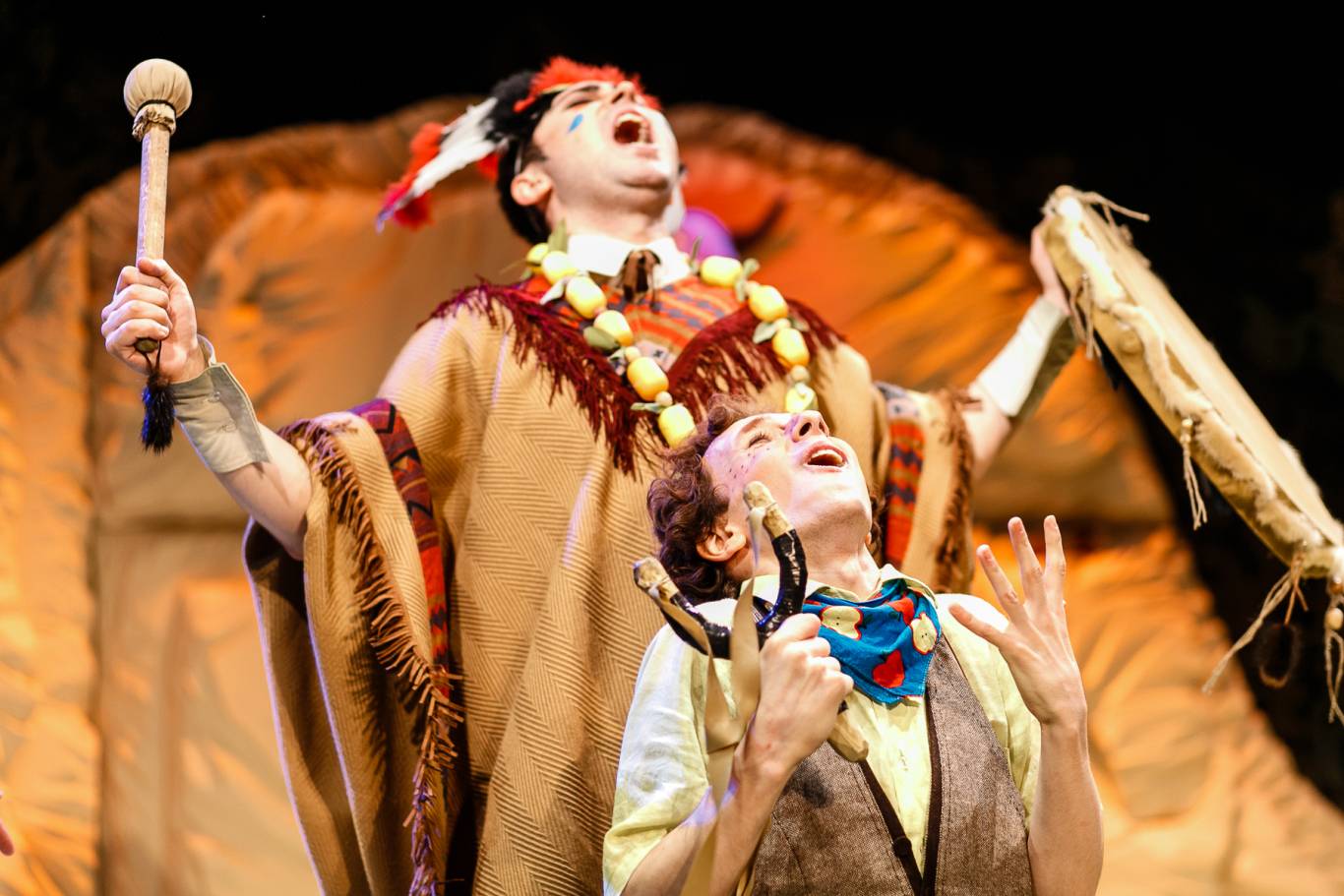 Вождь краснокожих. Детский спектакль